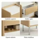 thumbnail image 4 of Velador 2 Niveles Con Cajones Bicolor Moderno 45*40*60cm 20230207, 4 of 8