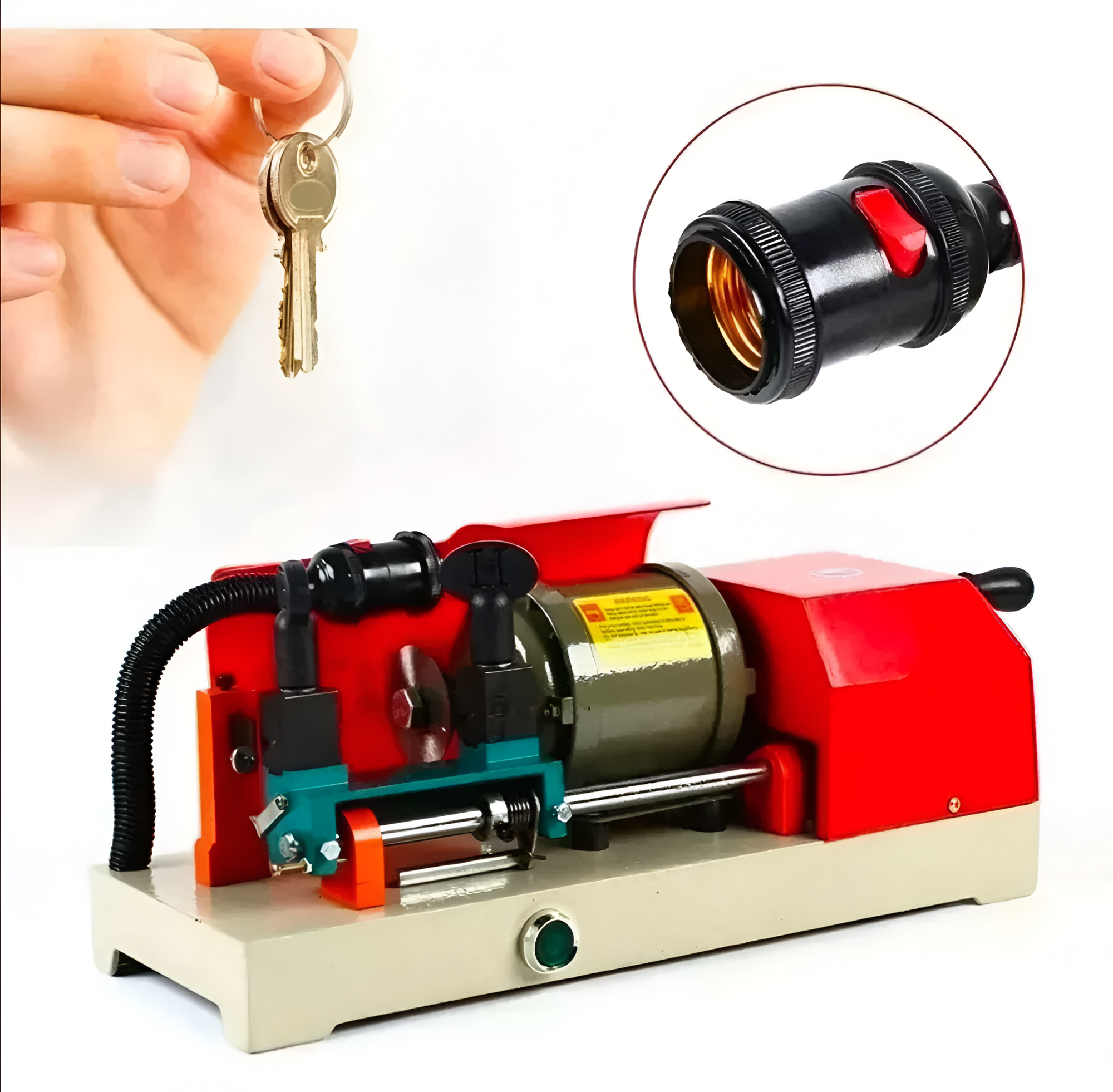 Master Prox - Maquina Copiadora De Llaves Electrica Y Manual