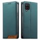 thumbnail image 1 of Funda Tipo Cartera de Cuero Sintético para Samsung Galaxy A12 Bloqueo RFID, con Ranuras para Tarjetas y Bolsillo para Efectivo, Cierre Magnético Fuerte Verde, 1 of 6