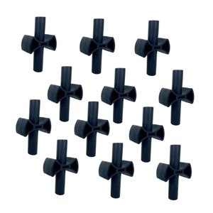 Ioensy - Plástico Del Trampolín De Los Espaciadores Del Hueco Del Poste Del Recinto Del Trampolín 12X Para El Trampolín