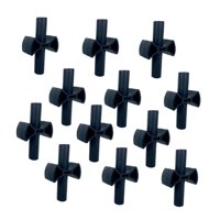 Ioensy - Plástico Del Trampolín De Los Espaciadores Del Hueco Del Poste Del Recinto Del Trampolín 12X Para El Trampolín