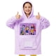 thumbnail image 1 of Sudadera con capucha portátil KPop Demon Huntrix para niñas de 6 a 14 años, 1 of 5