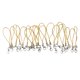 thumbnail image 2 of 20pcs diy móvil llavero lanyard charms diy cuerda oro, 2 of 5