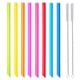 thumbnail image 3 of [Pajitas Boba reutilizables] Hiware con puntas angulares, 8 unidades con cepillos, 3 of 8