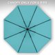thumbnail image 3 of Toldo de repuesto para sombrilla de patio MASTERCANOPY de 9 pies, color turquesa, 3 of 7