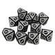 thumbnail image 1 of 10x Juego De Dados Poliédricos Juego De Juguetes De Barra Dados Para Juegos De Cartas Juegos De Rol Blanco, 1 of 5
