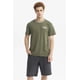 thumbnail image 1 of Polera Hombre Regular Print Verde Militar, 1 of 4