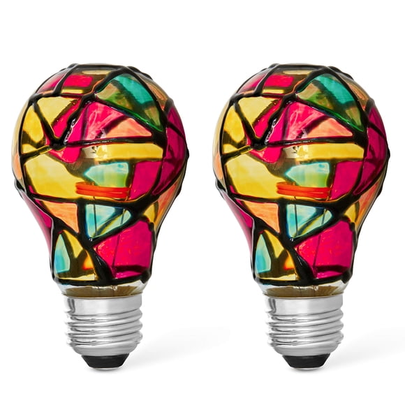 Bombilla Bluex, LED, vitral, A19, 2 W (25 W, E26)