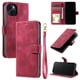thumbnail image 2 of Funda Cartera para iPhone 15 Tapa con Ranuras, Soporte y Correa Rojo, 2 of 5