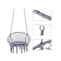 Genérica - Silla Hamaca Colgante Reforzada Para Interior Y Exterior 9N3