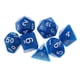 thumbnail image 1 of Dados Poliédricos De 7 Piezas Para Juegos De Fiesta De Dados De Dragones Y Mazmorras Azul, 1 of 3