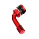thumbnail image 3 of cnc aluminio motocicleta scooter llanta rueda aire neumático neumático válvula vástago rojo, 3 of 4