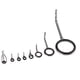 thumbnail image 1 of Kit De Reparación De Anillos De Línea De Guías De Caña De Pescar 8 Uds Ojos De Caña De Pescar SIC, 1 of 3