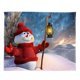 thumbnail image 4 of Manta Franela Impresión Digital Cama Sofá Throw Snowman_2 130x150cm, 4 of 5