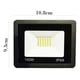 thumbnail image 2 of Foco Proyector Plano Led Reflector Multiled 100w Exterior, 2 of 2