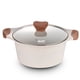thumbnail image 2 of Batería de Cocina Antiadherente Ceramica & Bakelite 5 Pcs Beige, 2 of 3