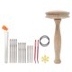 thumbnail image 1 of Conjunto De Suministros Para Zurcir, Juego De Bricolaje, Hongo Para Zurcir De Madera Para Calcetines Y Pantalones Para Mujer, 1 of 4
