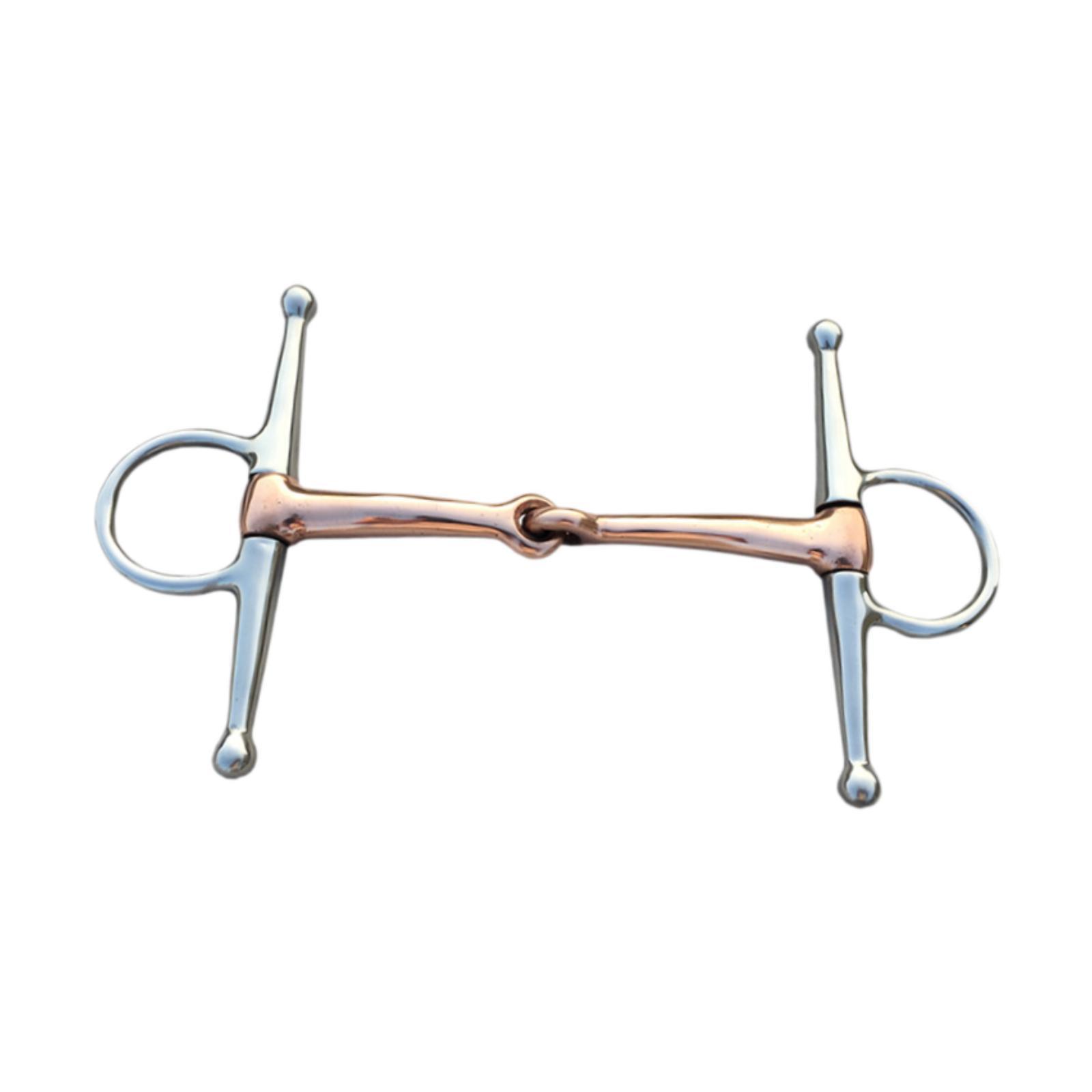 Magideal - Broca De Entrenamiento De Acero Inoxidable Para Masticar Filete De Caballo, Brocas Para Mejillas Completas, Brocas Para Caballo, Broca Para Accesorios