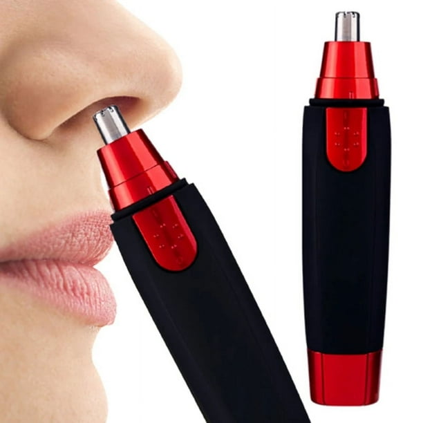 Nose And Ear Hair Trimmer Portable Electric Professional Painless Eyebrow & Facial Hair Trimmer For Men And Woman (No Battery)