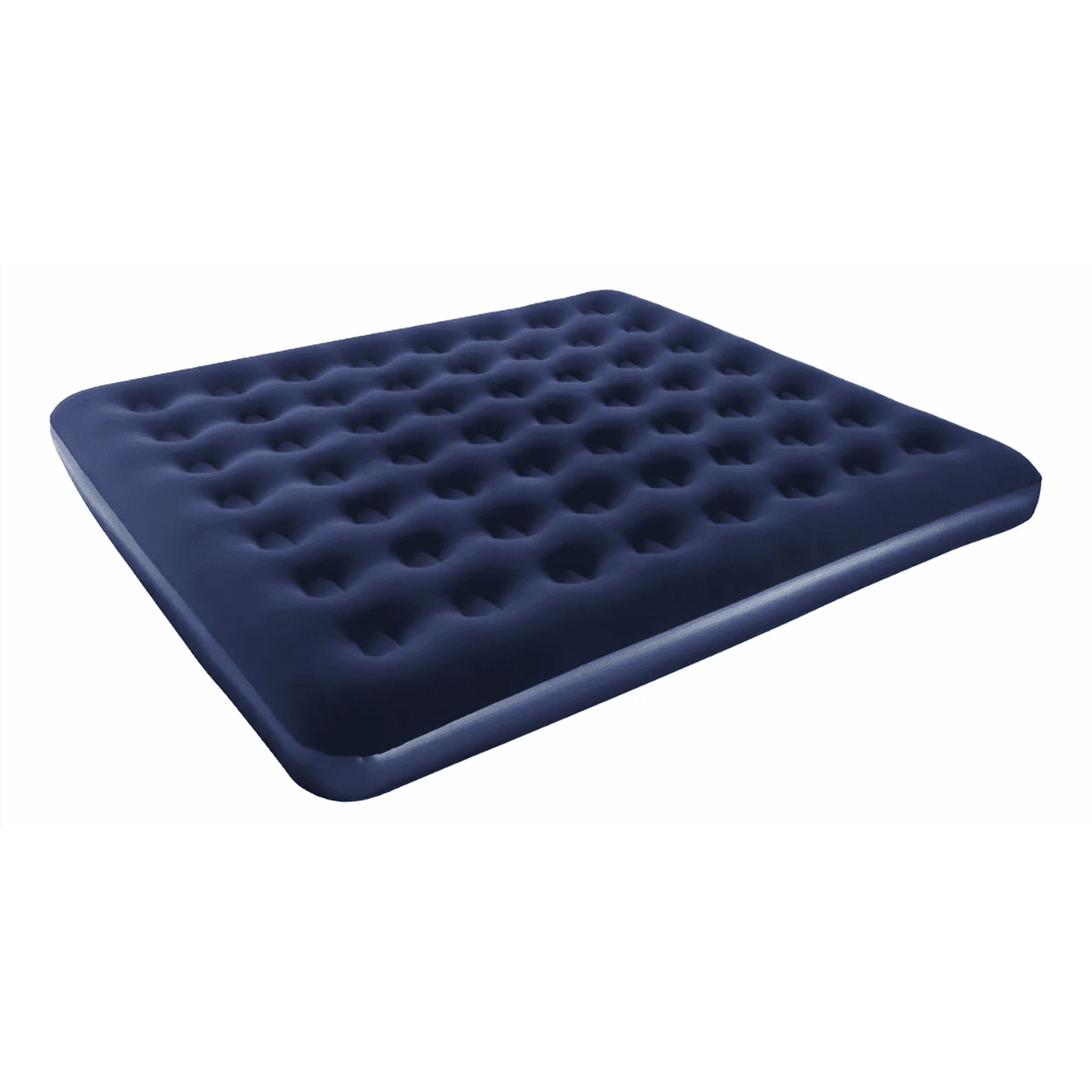 Genérico - Colchon Inflable 2 Plazas Plus + Inflador + Almohadas ,env Azul
