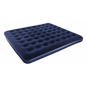 Genérico - Colchon Inflable 2 Plazas Plus + Inflador + Almohadas ,Env Azul