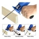 thumbnail image 5 of Adaptador De Sierra Para Taladro + 3 Hojas Madera Metal Pvc azul, 5 of 5