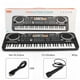 thumbnail image 3 of Piano Teclado Electrónico Digital 61 Teclas con Microfono, 3 of 5