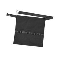 Ioensy - Cinturón De Peluquería Bolsillo Para Herramientas Porta Brochas De Maquillaje Bolsa De Maquillaje Medio Delantal