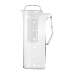 Magideal - Agua Transparente Carafe -Krug Con Una Manga De Manejado Huéspedes De Tapa Giratoria Multi -Purpose -Phyle Para Bebidas Frías/Frías Restaurantes Del B 22 L
