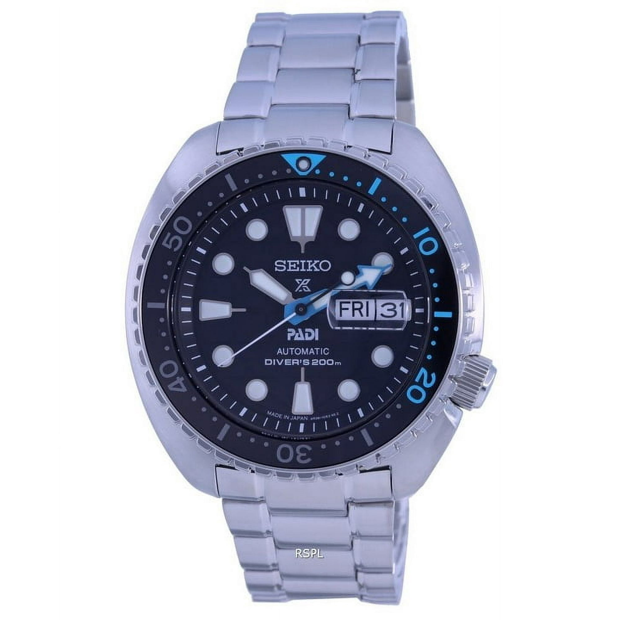 Seiko - Reloj Prospex Padi King Turtle Edición Especial Automático De Buceo Srpg19 Srpg19j1 Srpg19j 200m Para Hombre
