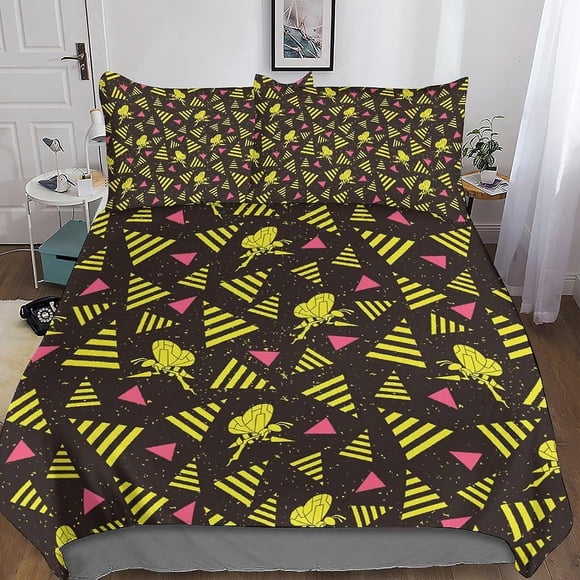 Juego De Ropa De Cama Estampada Entemah Exotic Prints Juego De Funda Nórdica Funda De Edredón De Tartán Con Estampado 3d 3 Piezas Para Niños Adolescentes Y Niños Funda De Edredón Con Ci