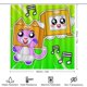 thumbnail image 2 of Juego de Cortina de Ducha Lankybox con Alfombras 4 Piezas, 2 of 6