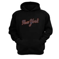 Genérico - Polerón Canguro New York Negro Talla Xl Unisex