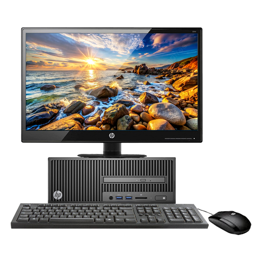 Pc Hp 280 G2 + Monitor Hp V214a – Intel Core I5