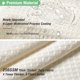 thumbnail image 3 of Cortina de ducha Dynamene Ivory Waffle texturizada, 183 x 183 cm, 3 of 6
