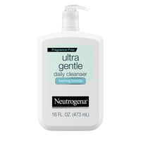 Jabón Facial Neutrogena, Espumoso Ultrasuave, 480 Ml, Para Piel Sensible