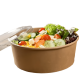 thumbnail image 1 of Bowl kraft con tapa plástica 500 ML pack 100 unid, 1 of 3