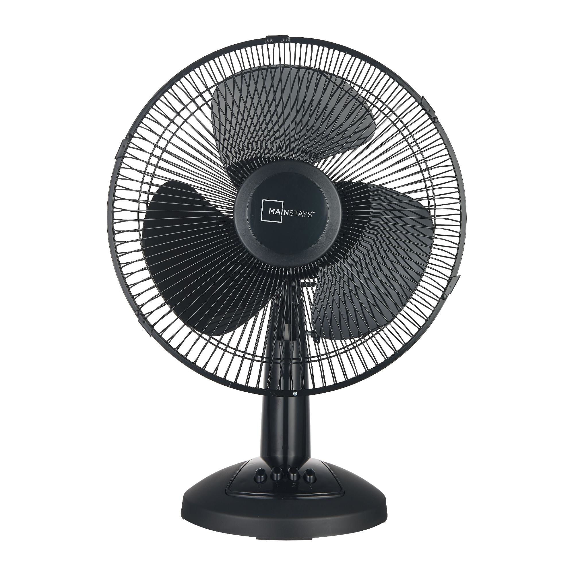Ventilador De Mesa 12"" Rt-30A Negro Mainstays