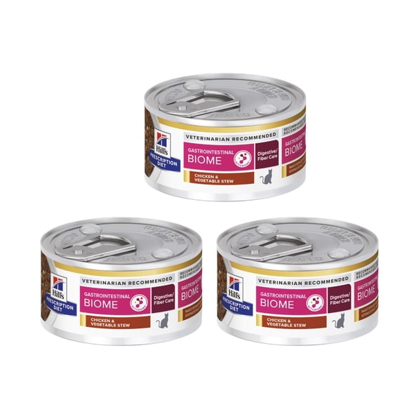3X Alimento Hills Prescription Diet Para Gato Lata 82g C/U