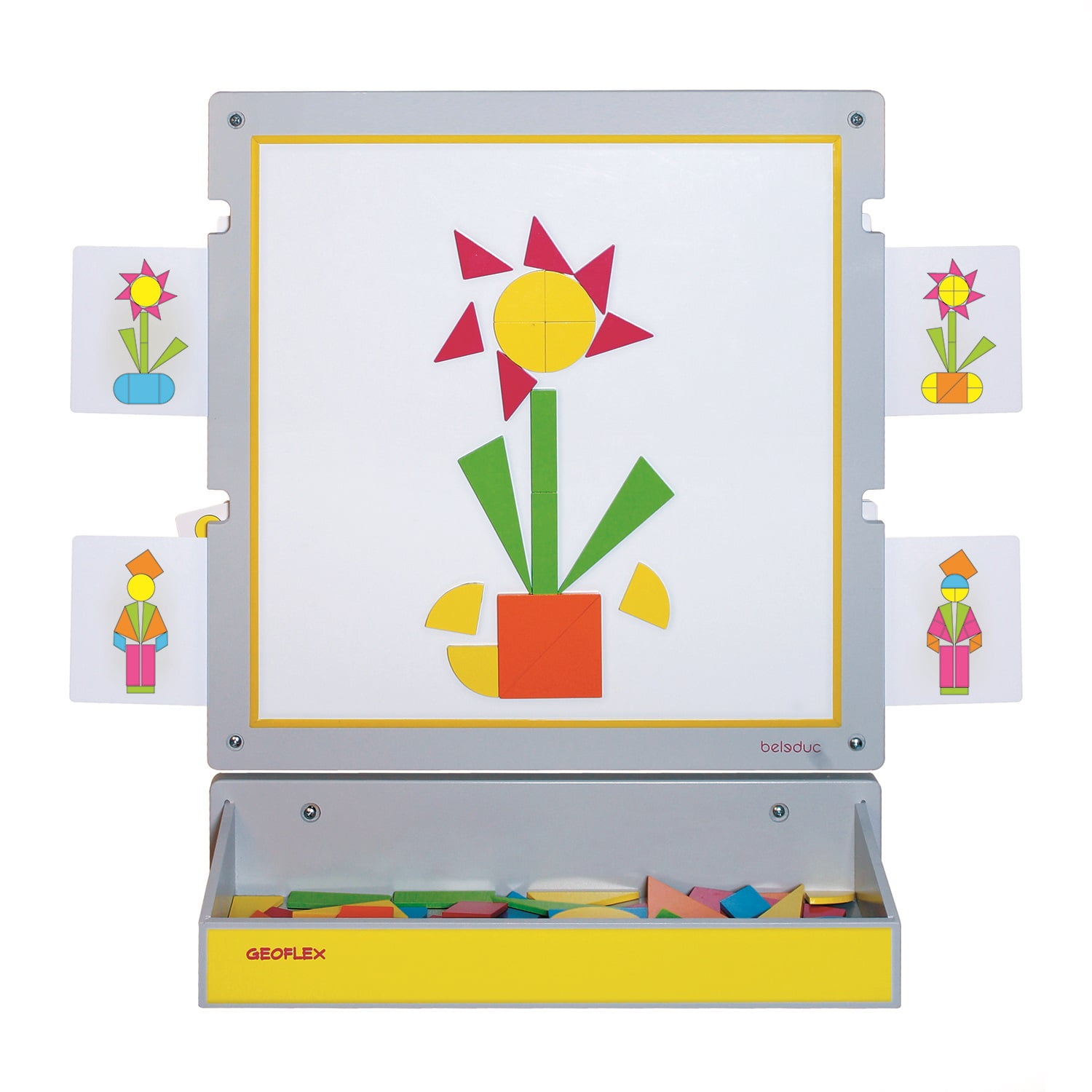 Seigard - Juego De Pared Con Patrones Y Pizarra Imantada