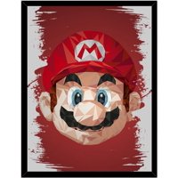 Genérico - Cuadro Decorativo Mario Bros Medidas 30X40 Cm