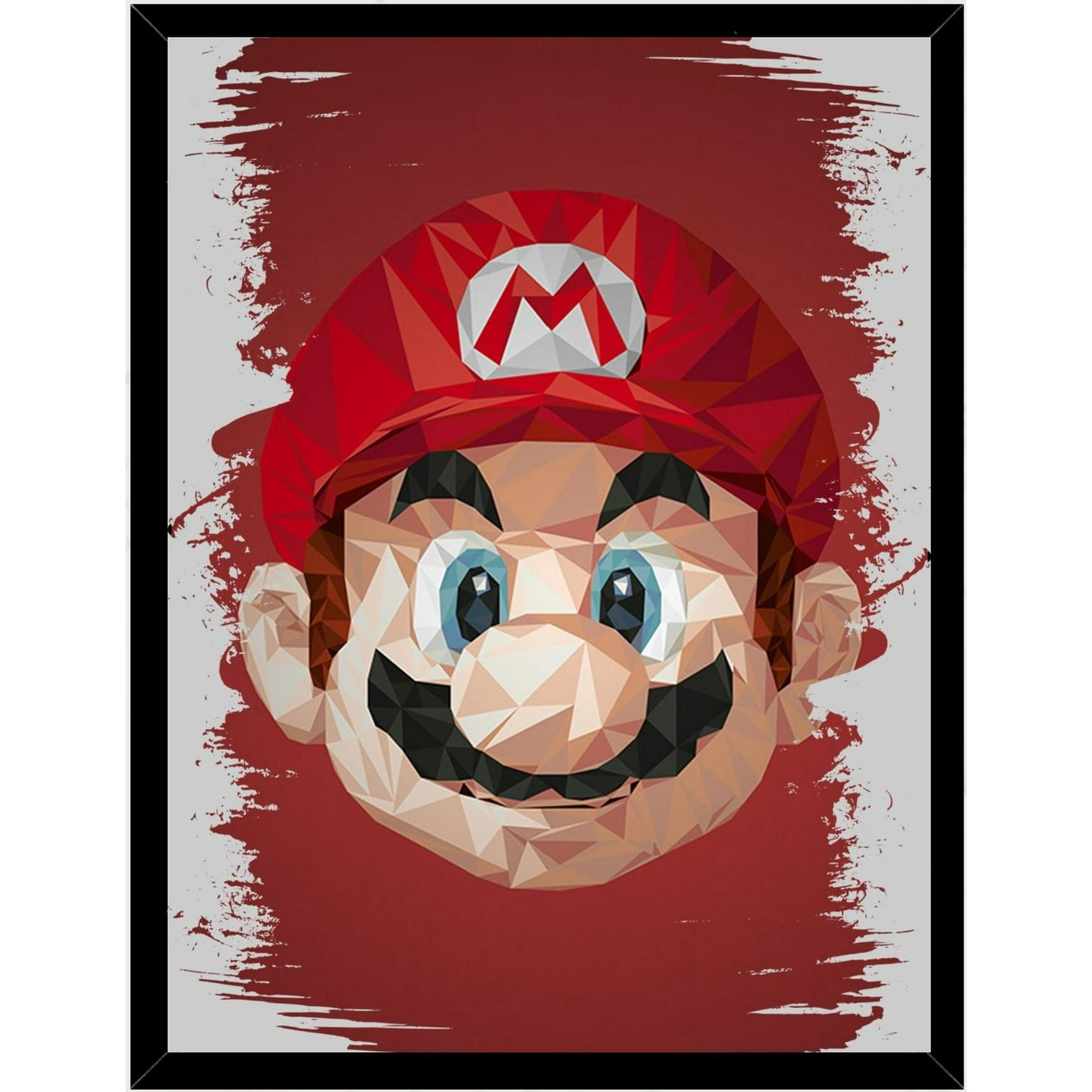 Genérico - Cuadro Decorativo Mario Bros Medidas 30x40 Cm