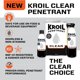 thumbnail image 2 of Aceite penetrante Kroil, transparente, apto para uso alimentario, lata de 240 ml, 2 of 6
