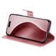 thumbnail image 2 of Funda tipo cartera para iPhone 16 Pro Max con bolsillo con cremallera y ranuras para tarjetas – Función de soporte Rosa, 2 of 6