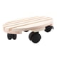 thumbnail image 2 of Soporte De Planta Rodante Caddy Pallet Soporte Redondo Para Maceta Con Ruedas 35cm, 2 of 3