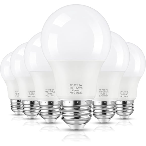 Ampolleta LED Maylaywood A19 9W 5000K E26 850 lm 6 u