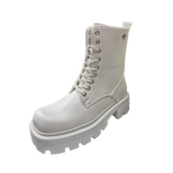 Bota Mujer Larga Blanco