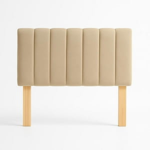 Ethan Desing - Respaldo 2 Plazas Tubular Beige