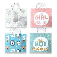 Genérico - Set 9 Bolsas Regalo Alta Calidad Cumpleaño Baby Shower Lau