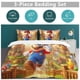 thumbnail image 5 of Super Mario 3-Piece Comforter Set for Bedroom Super Mario Bedding Set for Kids Adults Soft Microfiber Duvet Cover Set with Zipper Closure, 5 of 5
